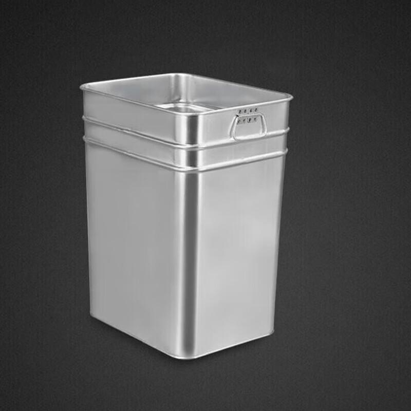 Zhuang Taitai Outdoor Trash Can with Custom Stainless Steel Inner Liner
