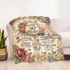 90. Geburtstag Flanelldecke - Weich und geeignet für Sofas, Betten, Büros, Reisen, alle Jahreszeiten, tolles Geschenk für Feiertage und Geburtstage.