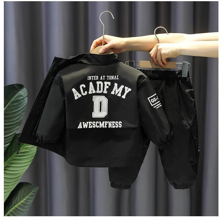 Ternos infantis, Moda primavera bebê, Ferramentas de rua fritas, Roupas de duas peças, Moda infantil para meninos