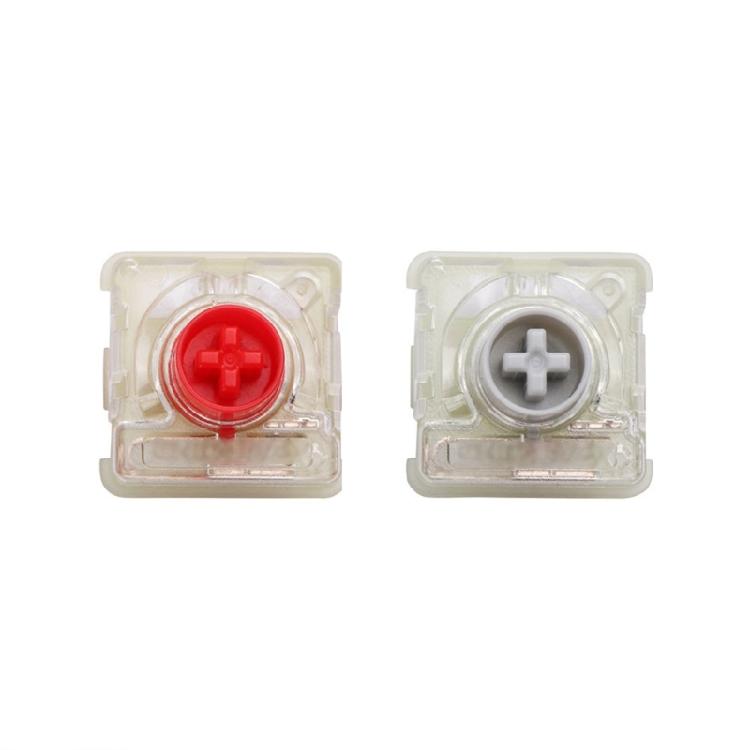 Cherry MX Low Profile RGB Silver/Red Switch Key Switches Custom For Keyboard
