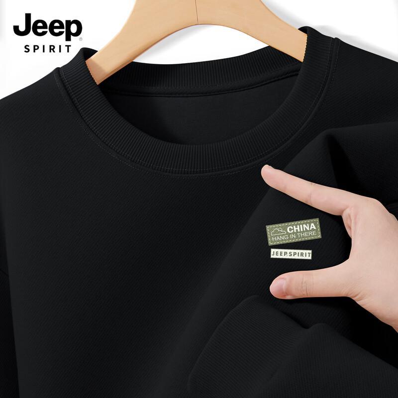 JEEP SPIRIT Men's 2025 Casual Pullover Sweatshirt