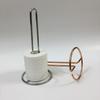 European Style Metal Roll Paper Towel Holder - Creative, Thick Wire Design for Kitchen & Restaurant