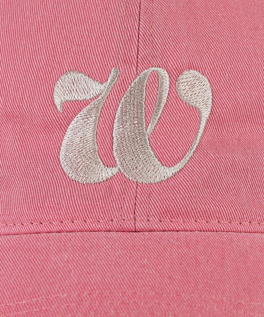 Wig W Script Pigment Ball Cap - Pink