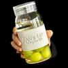 Shangqi Portable Round Lid Glass Water Cup