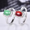 Lindon Classic Copper Alloy Zircon Ring Ladies Jewelry Wedding Promise Party Gift