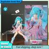 Furyu Hatsune Miku Love Sailor Uniform Noodle Stopper Gray Anime Action Figure Girl Model Desktop Decoration Toy Xmas Gift