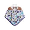Xkko Bamboo Baby Bib - Blue Flower