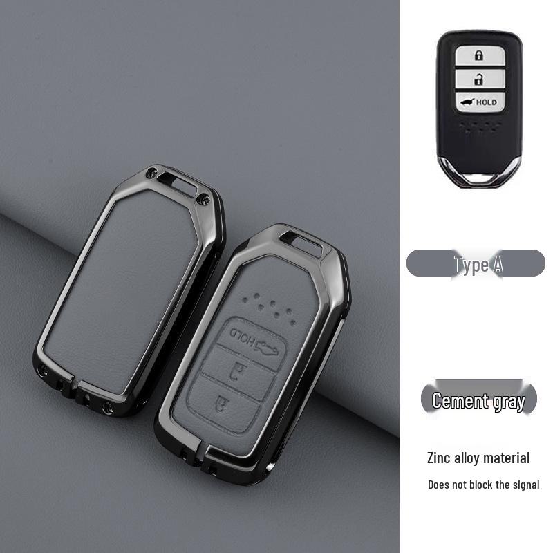 Stylish Metal Car Key Case for XRV, Fit, Vezel, URV, Fengfan, Xiangyu - Personalized Luxury Remote Shell Cover