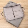 Laundry Hamper Bag Large Capacity Saving Space Demin Washing Storage Foldable Clothes Basket for Bedroom
