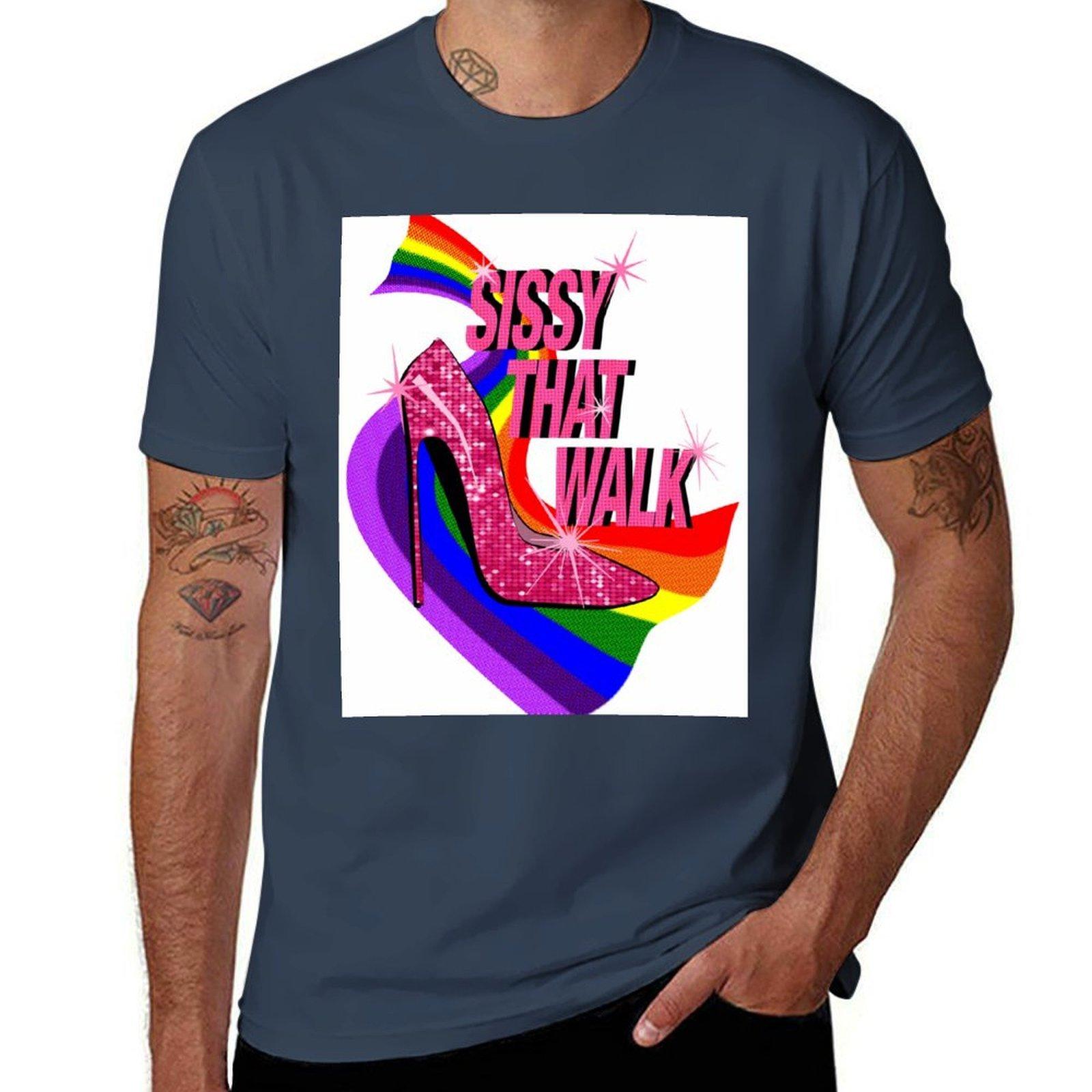 Sissy That Walk Tshirt Casual Streetwear Short Sleeve Tee S