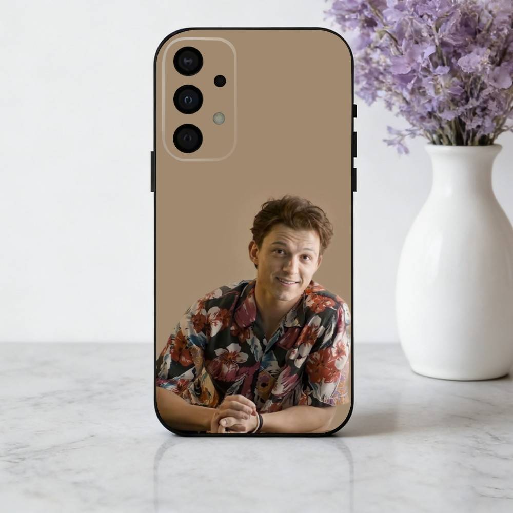Handsome T-Tom H-Holland Phone Case For Samsung Galaxy A73,A72,A71,A70,A53,A52,A51,Soft Silicone Black Cover
