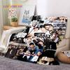 2025 Rock-One Direction Combinatio 1D Star Soft Blanket,Soft Throw Blanket for Home Bedroom Bed Sofa Picnic Travel Cover Gift