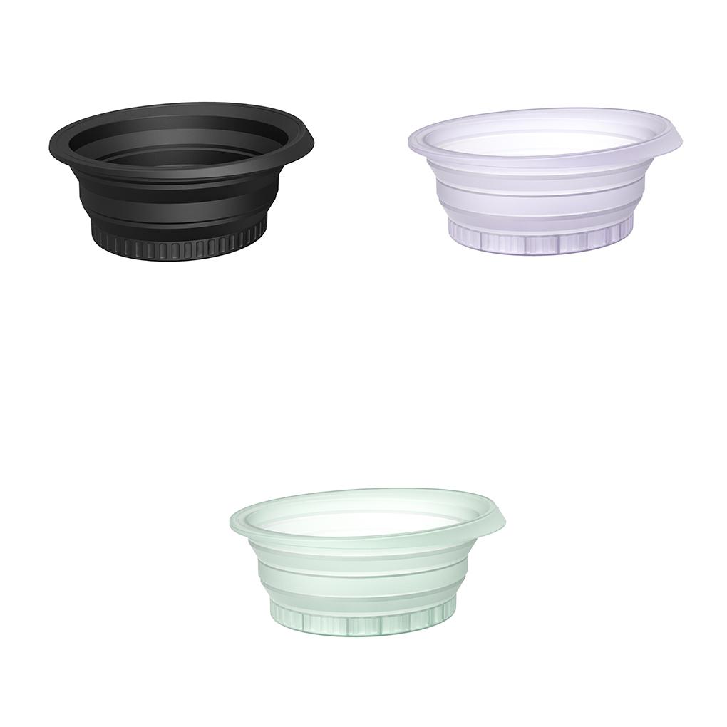 ABS Foldable Ice Bath Bowl For Face Cooling Ergonomic For Convenient Large Foldable Silicone Bowl