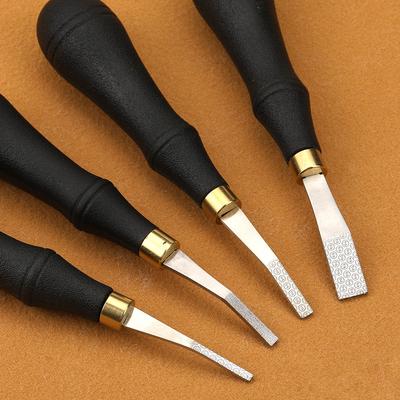 MIUSIE 1 szt. Silikonowy Uchwyt Szorstki Pilnik Narzędzie do Skóry DIY Obróbka Krawędzi Powierzchni Skóry Polerowana Szorstka Ziarno Słoneczne, 3/5mm