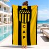 Toalla de Playa con Emblema del Club de Fútbol Peñarol, Secado Rápido, Fácil de Cuidar, Adecuada tanto para Fitness como para Vacaciones en la Playa, Esencial Deportivo