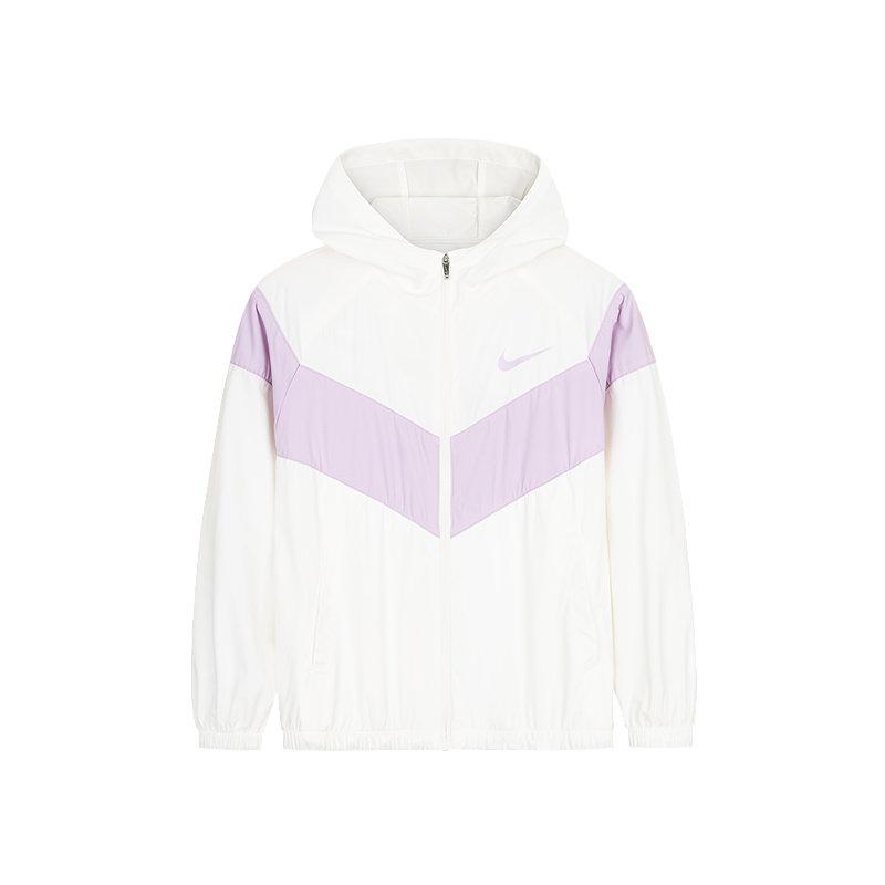 New Nike Jacket SS25 Pure White Children Aged 3 7 Years Old II3054-100