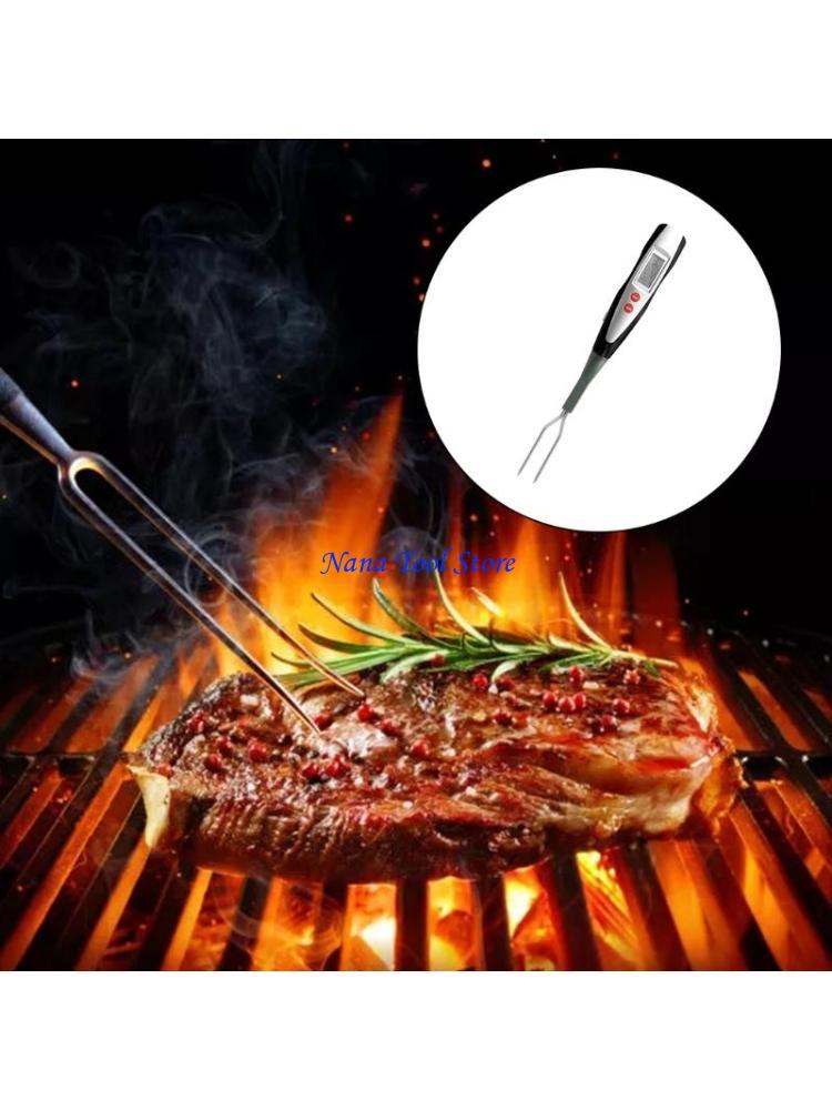 

31GJ BBQ Fork Thermometer Digital Cooking Fork Read Fork Kitchen Grilling China Mainland