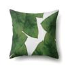 Polyester Pillowcase Nordic Plant Ins Style Flower Print Peach Leather Velvet Pillowcase