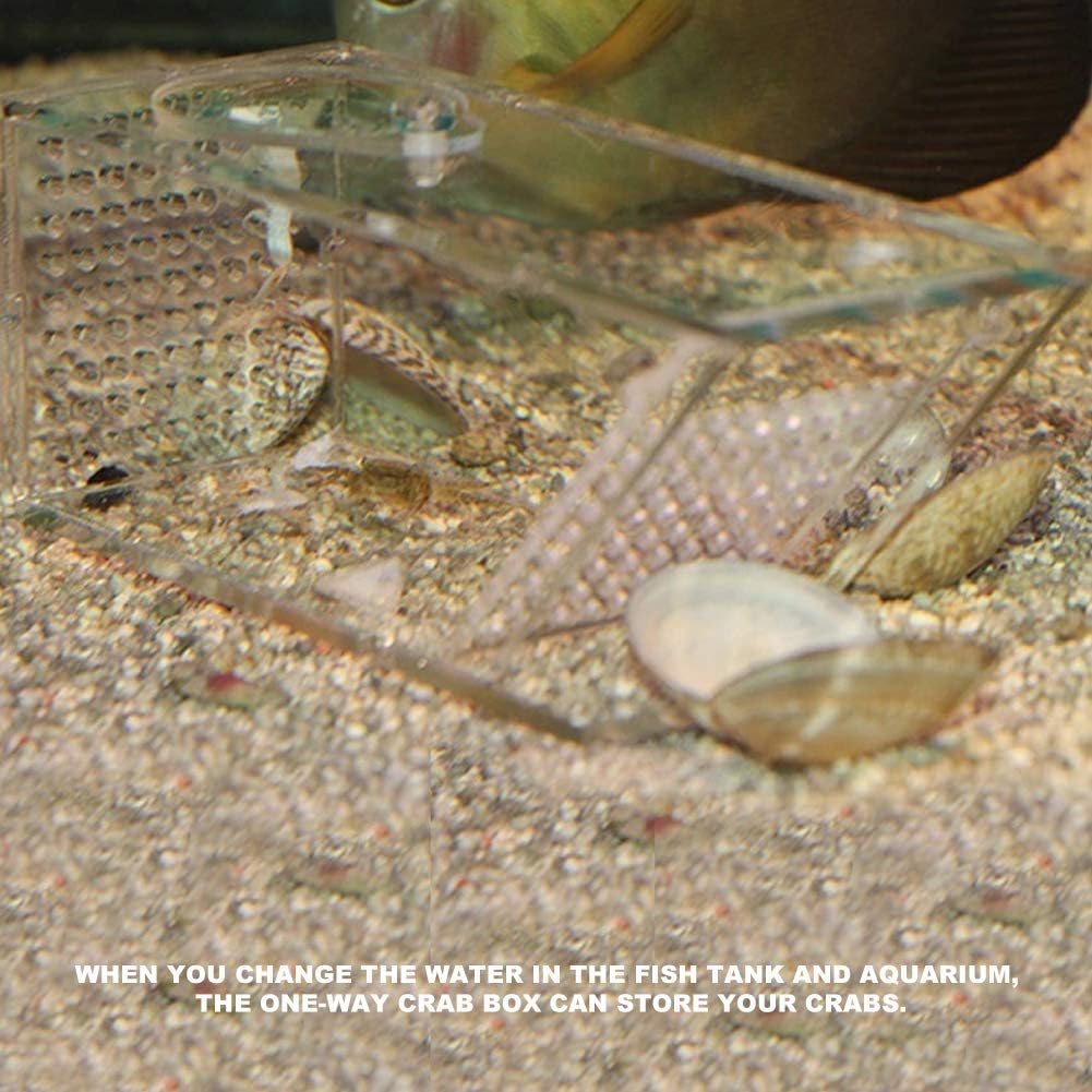 Fish Trap Catcher Box, Fish Tank, Tasteless Non-Toxic Safe for Fish Tank Aquarium