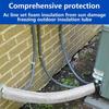 Air Conditioning Pipe Protector Thermal Reflective Aluminum Layer and Tear Resistant Universal Fit for Various Systems