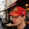 Trendy Baseball Cap With Embroidery Adjustable Strap Design Lightweight Polyester Unisex Sun Protection
