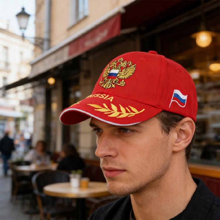 Trendy Baseball Cap With Embroidery Adjustable Strap Design Lightweight Polyester Unisex Sun Protection
