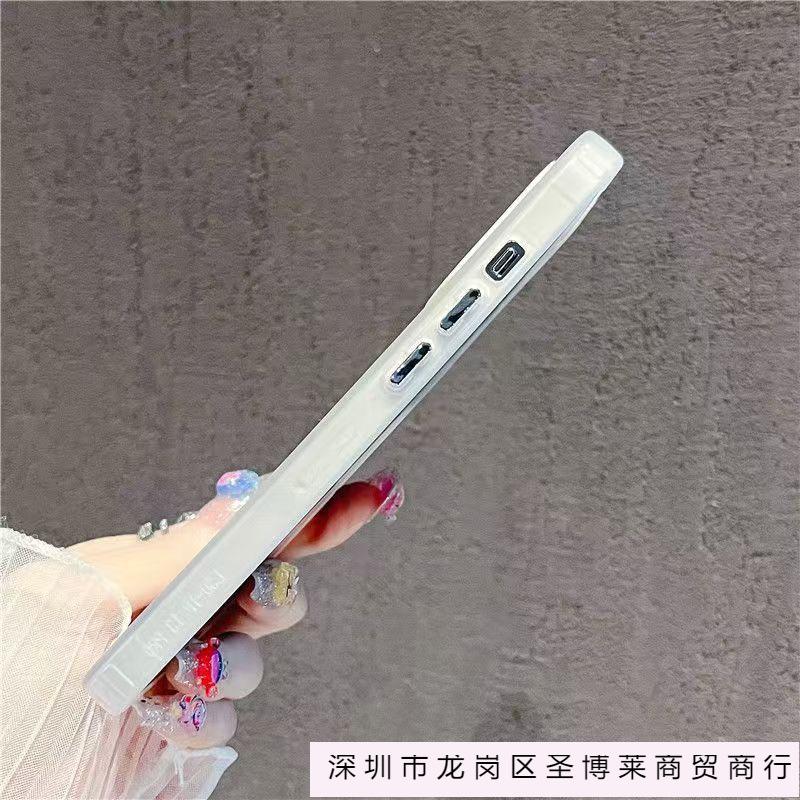 Full screen small flower color silver shell for Apple 16/15/14 pro mobile phone case 15promax13/12/11X