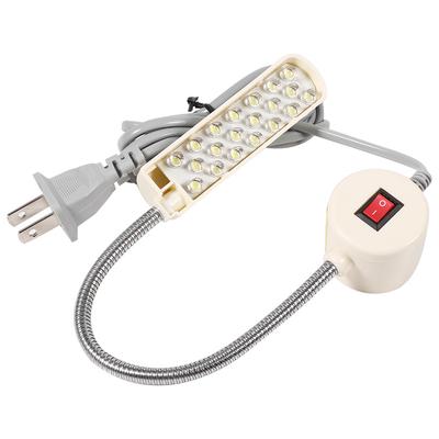 Nähmaschinenleuchte Schwanenhalslampe Magnetfußschalter Flexible Montage (20 LEDs)