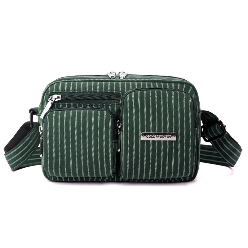 

Original new anti-splashing camera bag diagonal span bag striped men s and women s shoulder bag