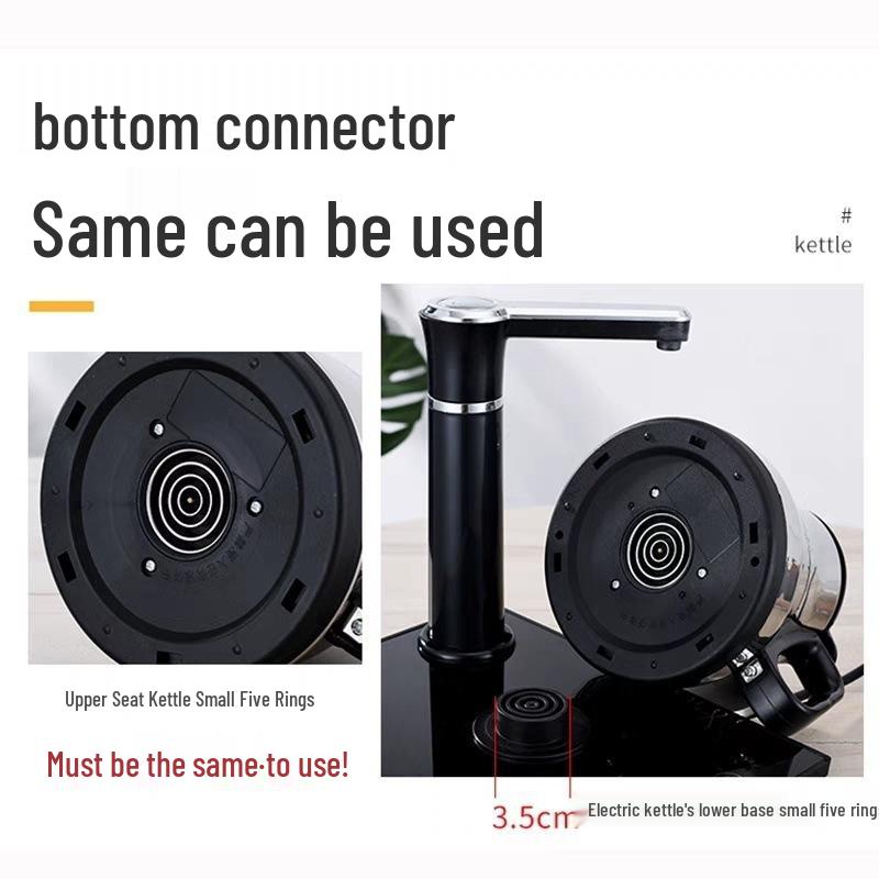 Stainless Steel Electric Kettle with Automatic Water Filling and Disinfection