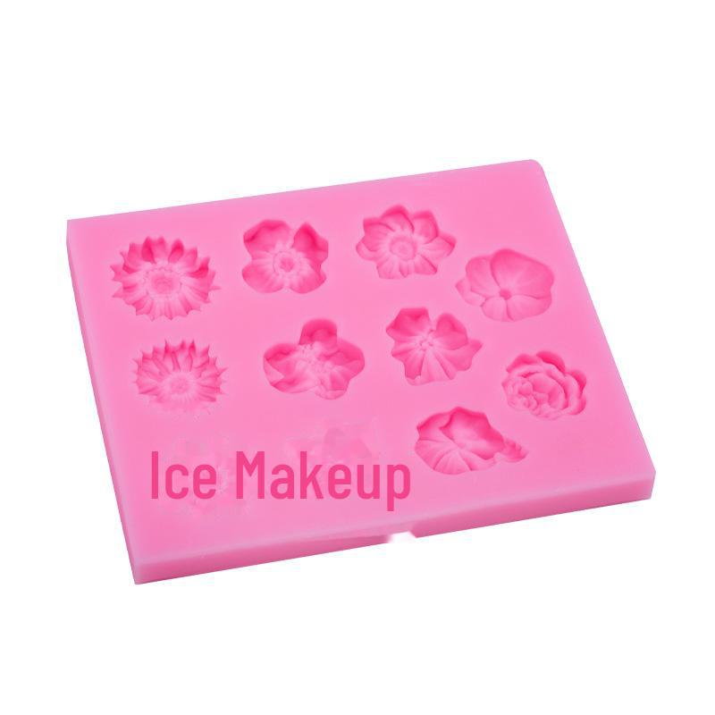 Pasidaryk pats silikoninė forma gėlių formoms: Rožės, Ramunės, Fondantas ir Muilas