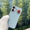 Korean Niche Minimalist Red Polka Dot 3D Tomato Drip Glue Phone Case For Samsung S26 PLUS 25 EDGE 24 FE 23 ULTRA Sweet Cover
