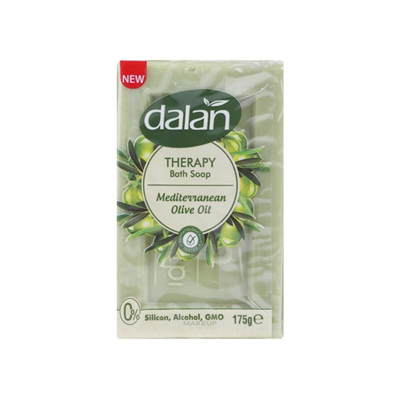 Dalan Mediterranean Olive Oil Therapy Premium Soap 175g Solid Soap Hand & Body Wash, 1 Pcs