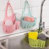 Faucet Hanging Basket Sink Organizer for Sponge, Drain Basket, and Veggie Washer