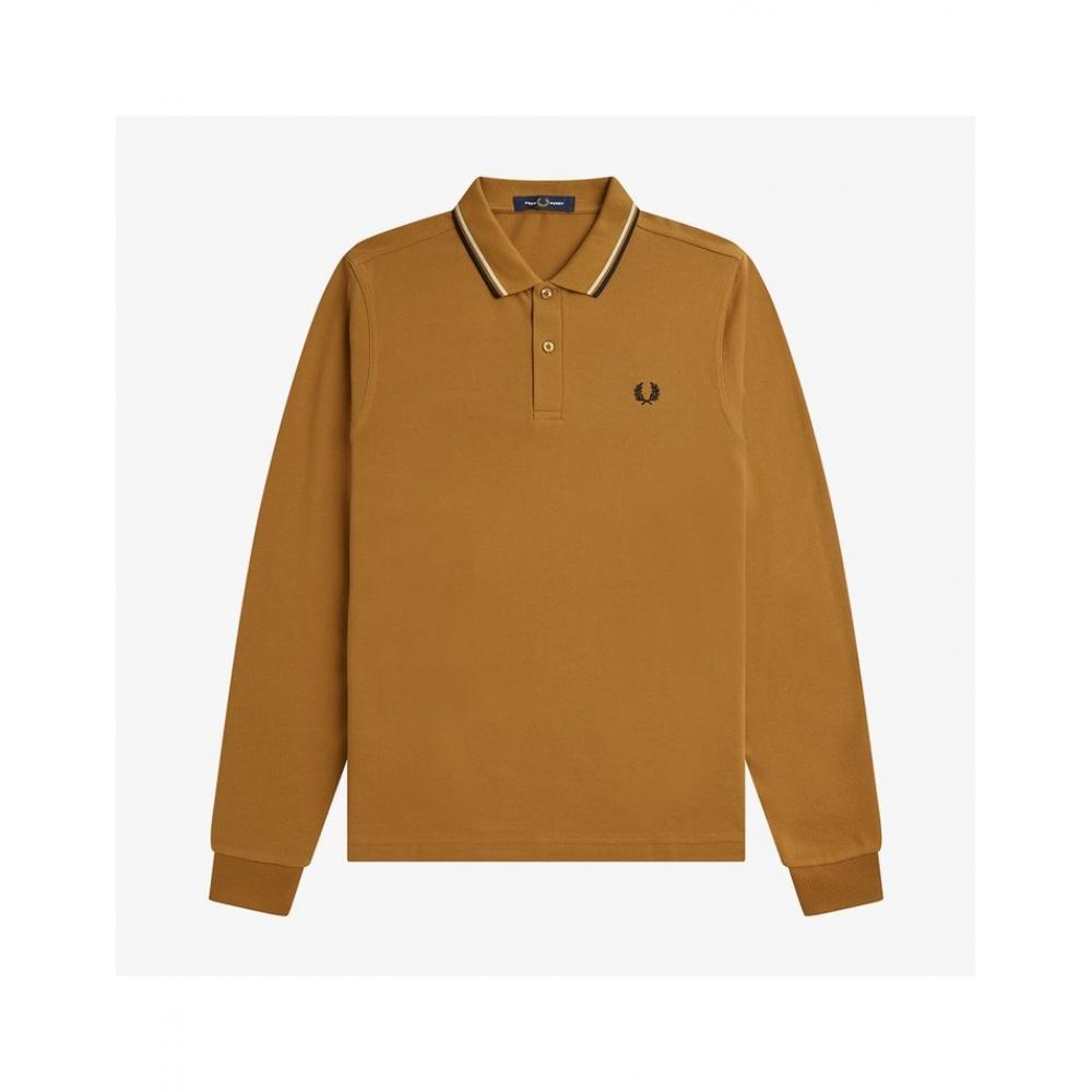 

Long Sleeve Twin Tip Fred Perry Shirt Afpm2333636 T63 S