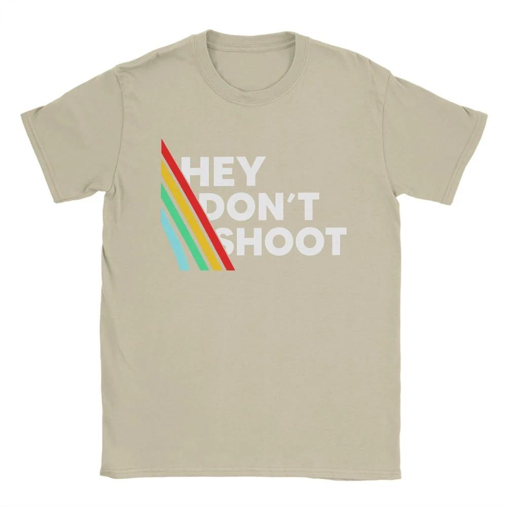 Arc Raiders Hey Nicht Schießen T-Shirt Sommer Hip Hop T-Shirts Mann Frau Baumwolle Rundhals Übergroße Kleidung Kurze Ärmel Fantastische Oberteile