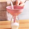 Kitchen Wheat Straw Funnel Plastic Large Caliber Wine Jug Oil Jug Liquid Dispensing Funnel Soy Sauce Small Funnel