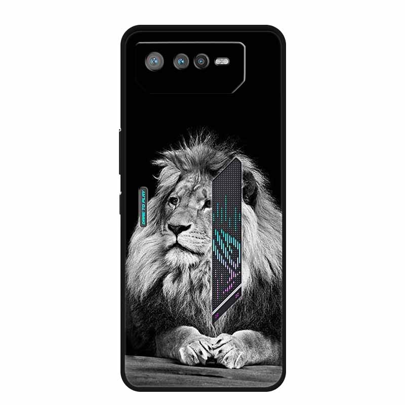 Für Asus ROG Phone 6 Hülle Luxus Silikon TPU Weiche Abdeckung Handyhülle für Asus ROG Phone 6 Pro Funda Rog6 Schutz Hülle Cartoon Hülle
