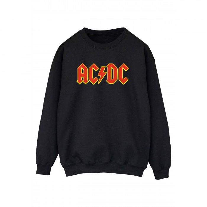 AC/DC Womens/Ladies Red Logo Sweatshirt