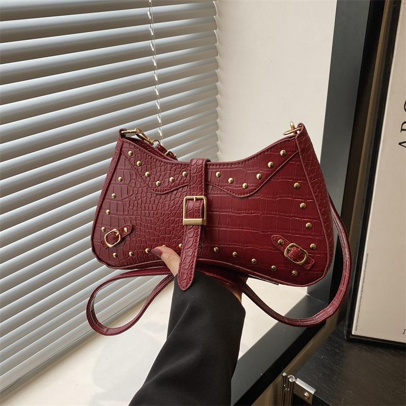 Retro Trend Women's Bag Summer New Fashion Simple Casual Shoulder Bag Versatile Messenger Bag Women's Bag