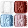 Cake Mold 3D Bubble Cloud Shape High Temperature Resistance Reusable Silicone Soap Pastry Dessert Mousse Mold Bakeware Tool