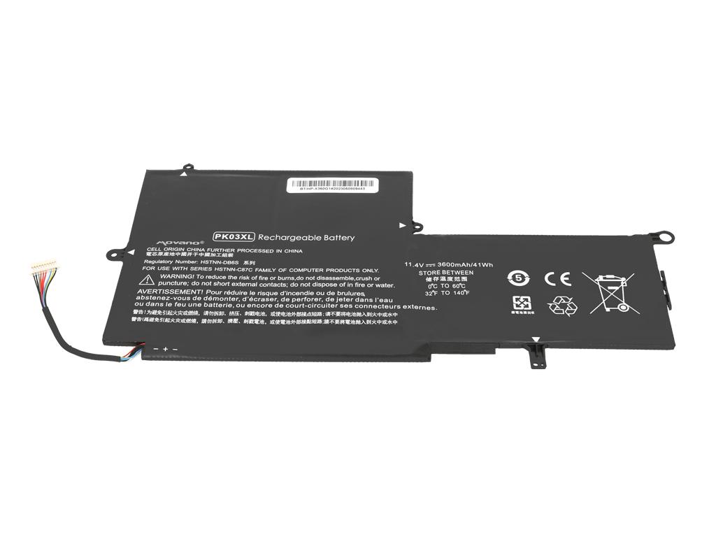 PK03XL Akku für HP Envy x360 13 Specter x360 13