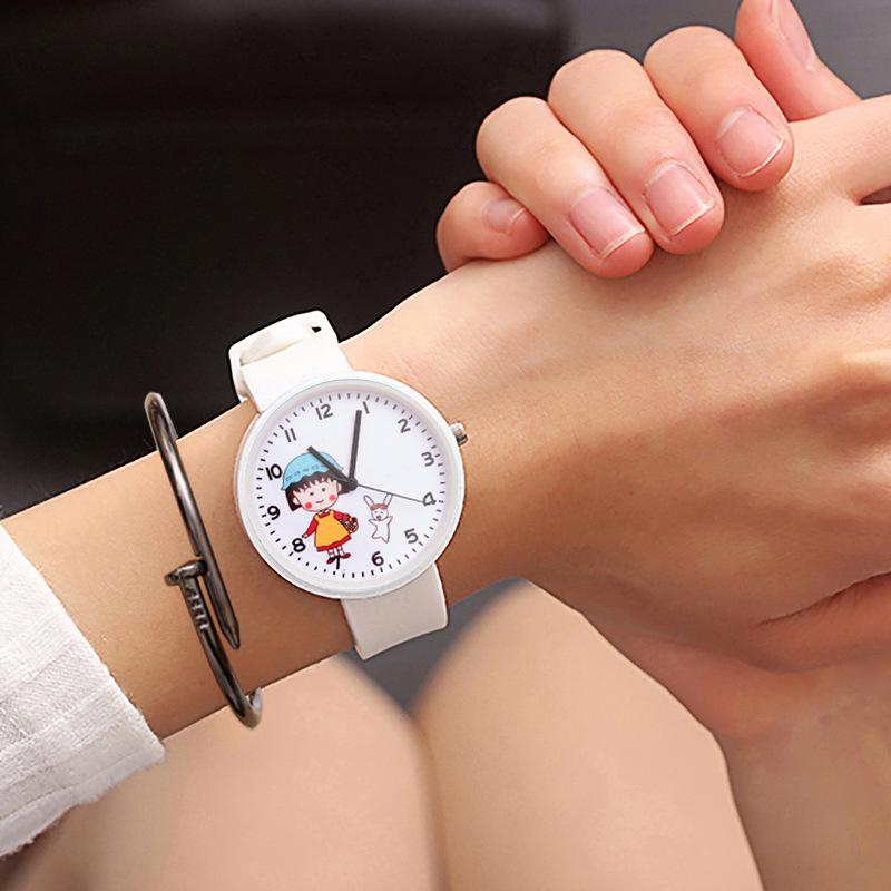 Cartoon Elementary School Student Cute Junior High School Student Watch Male And Female Couple Boy Girl High School Student Child Small Fresh And