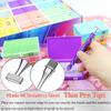 Ergonomic Diamond Painting Art Drill Bead Dot Pen Kit With Thin Thread Stainless Steels Metal Pen Heads Roller Tool Accessories