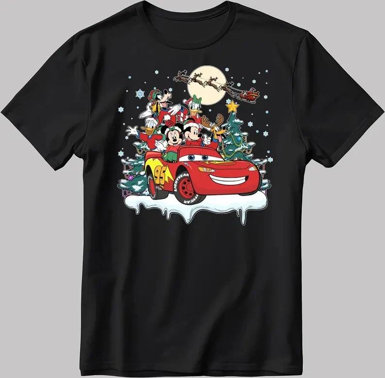 Lightning Mcqueen Black T Shirt S