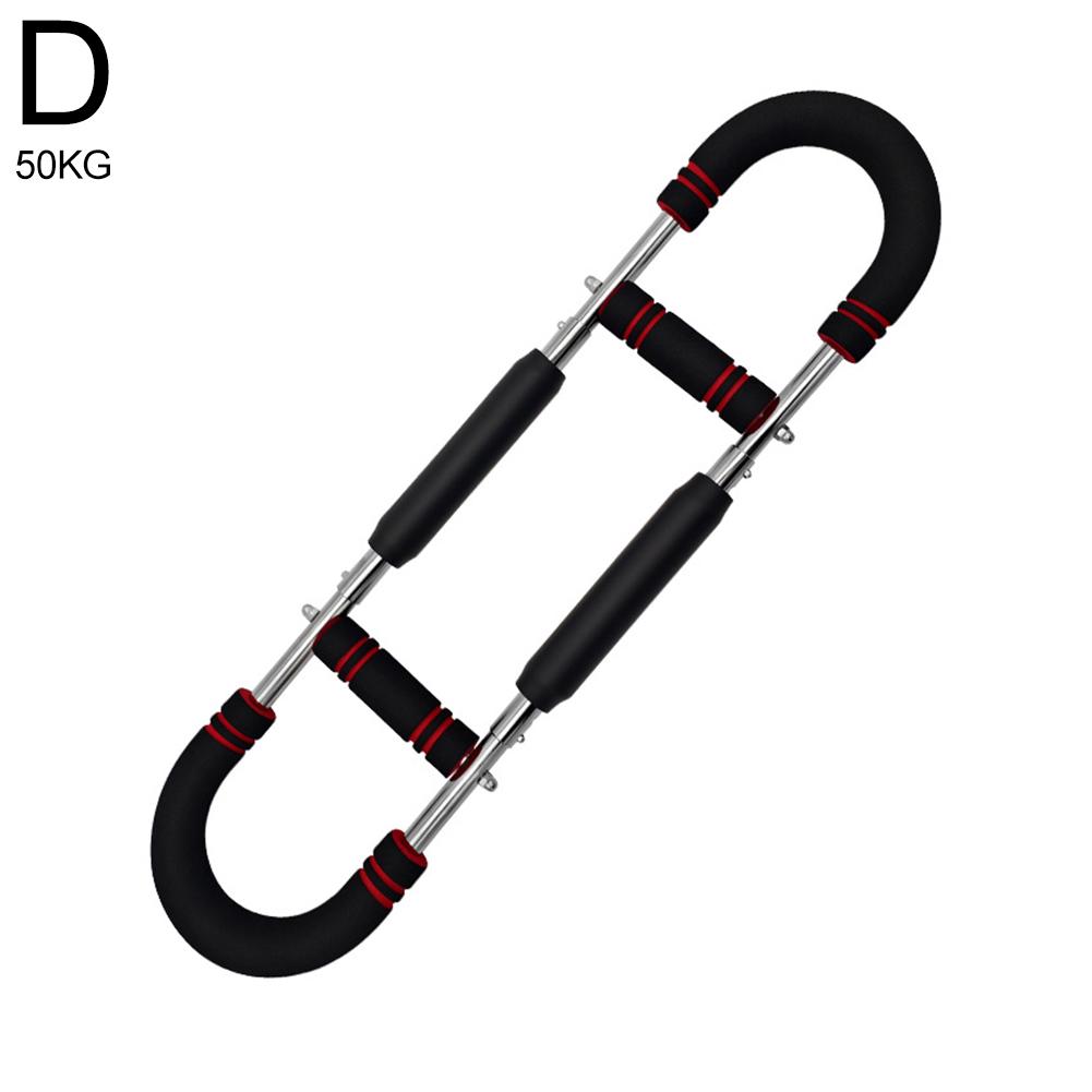 Adjustable Arm Trainer Portable Home U-Shaped Wrist Strength Exerciser Chest Expander,Shoulder Muscle Training Fitness Equipment