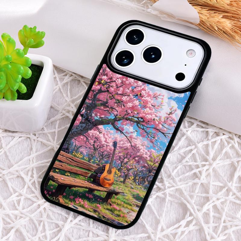 Tokyo Sakura Cherry Blossom Shockproof Phone Case for iPhone 17 Air 16e 15 11 12 14 13 Pro Max Cover Coque