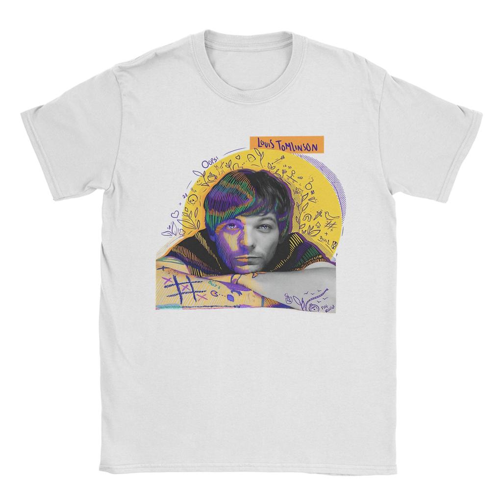 How Did I Get Here Tour Louis Tomlinsons TShirt for Unisex Women Novelty Cotton Tee Shirt Short Sleeve T Shirts Gift Tops