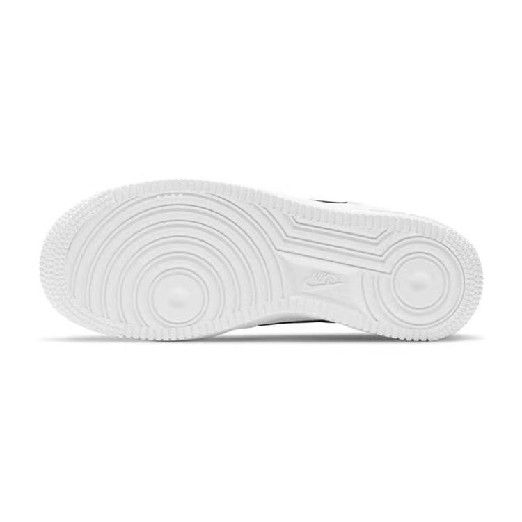Nike Air Force 1 GS White Black Kids Sneakers CT3839-100