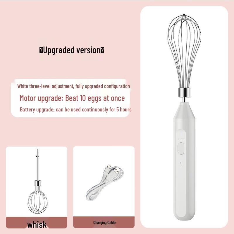 Handheld Electric Milk Frother & Egg Beater